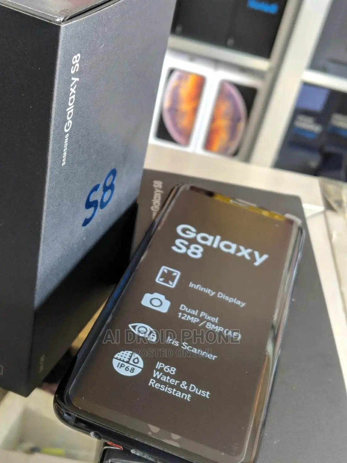 New Samsung Galaxy S8 64 GB Black