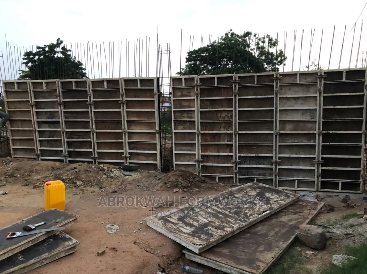 Pillars/Columns/Retaining Wall/Decking Formworks