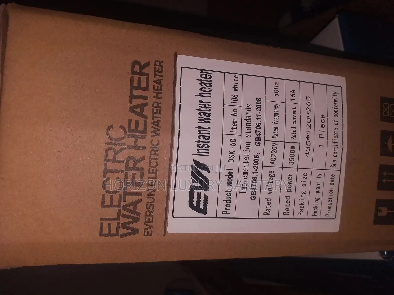 Instant Water Heater