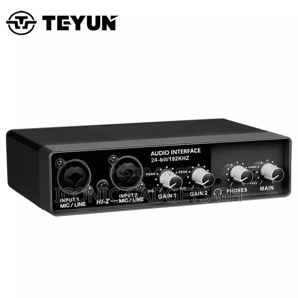 24bit Portable Audio Interface Souncard