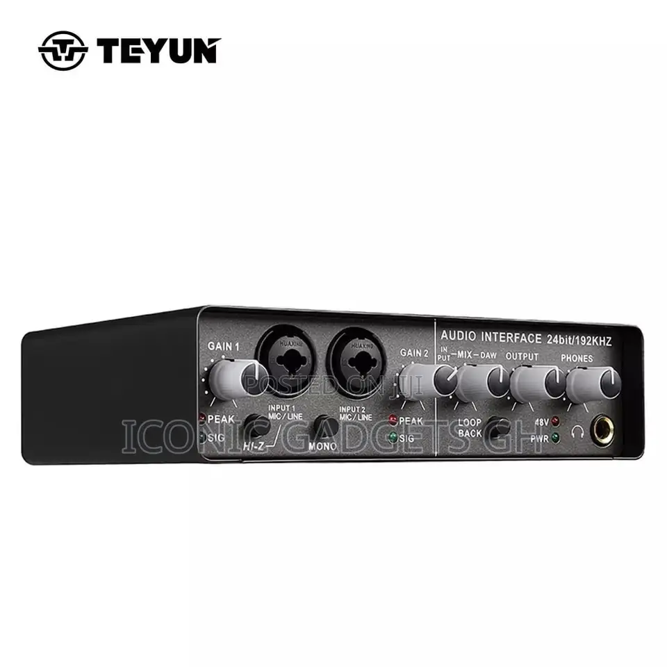 24bit Portable Audio Interface Souncard