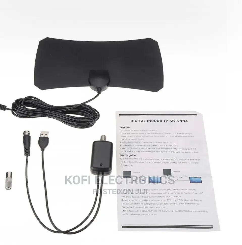 Paper-Thin Design Digital Indoor Antenna
