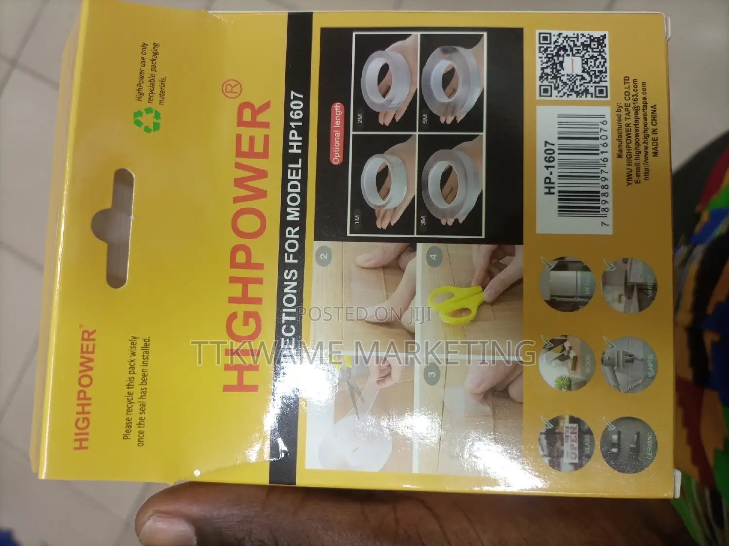 High Power Nano Tape