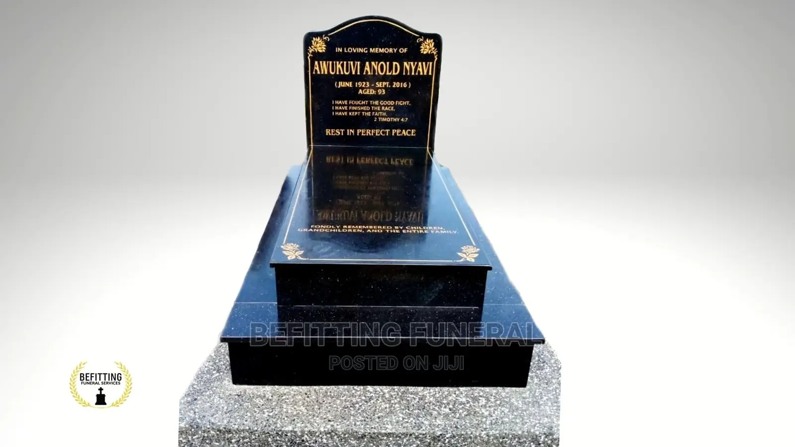 Tombstones Installation