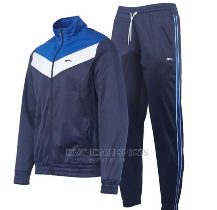 Tracksuit Men Sportswear Long Sleeve Gym Wear Suit M Small L