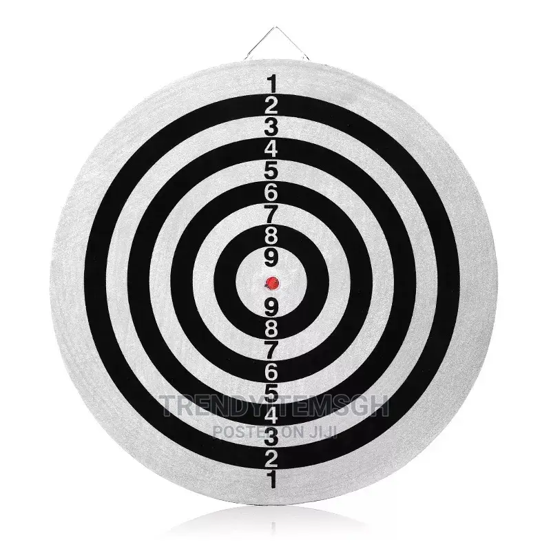 17ch Safety Dartboard Game Set With 6 Peel Tip Dart