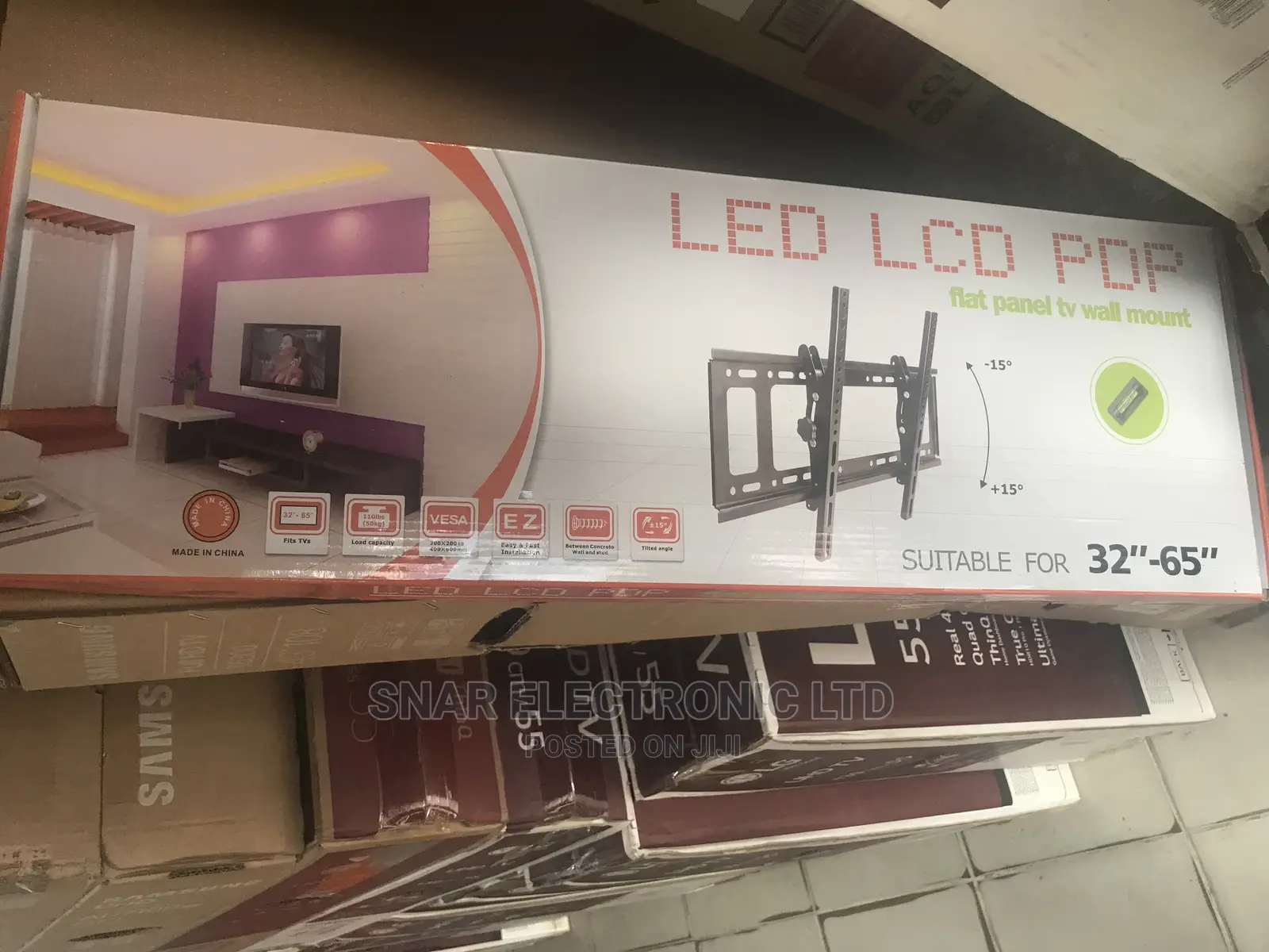 Grab Tv Mount for 32-65 Inches