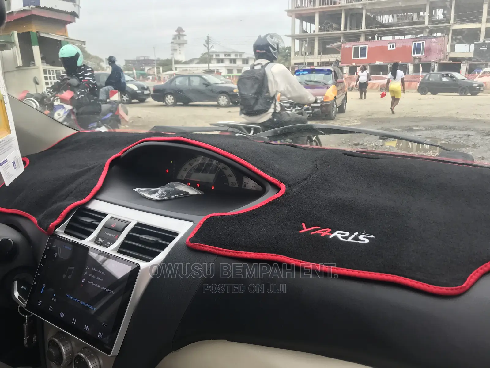 Toyota Yaris Belta Dashboard Covers