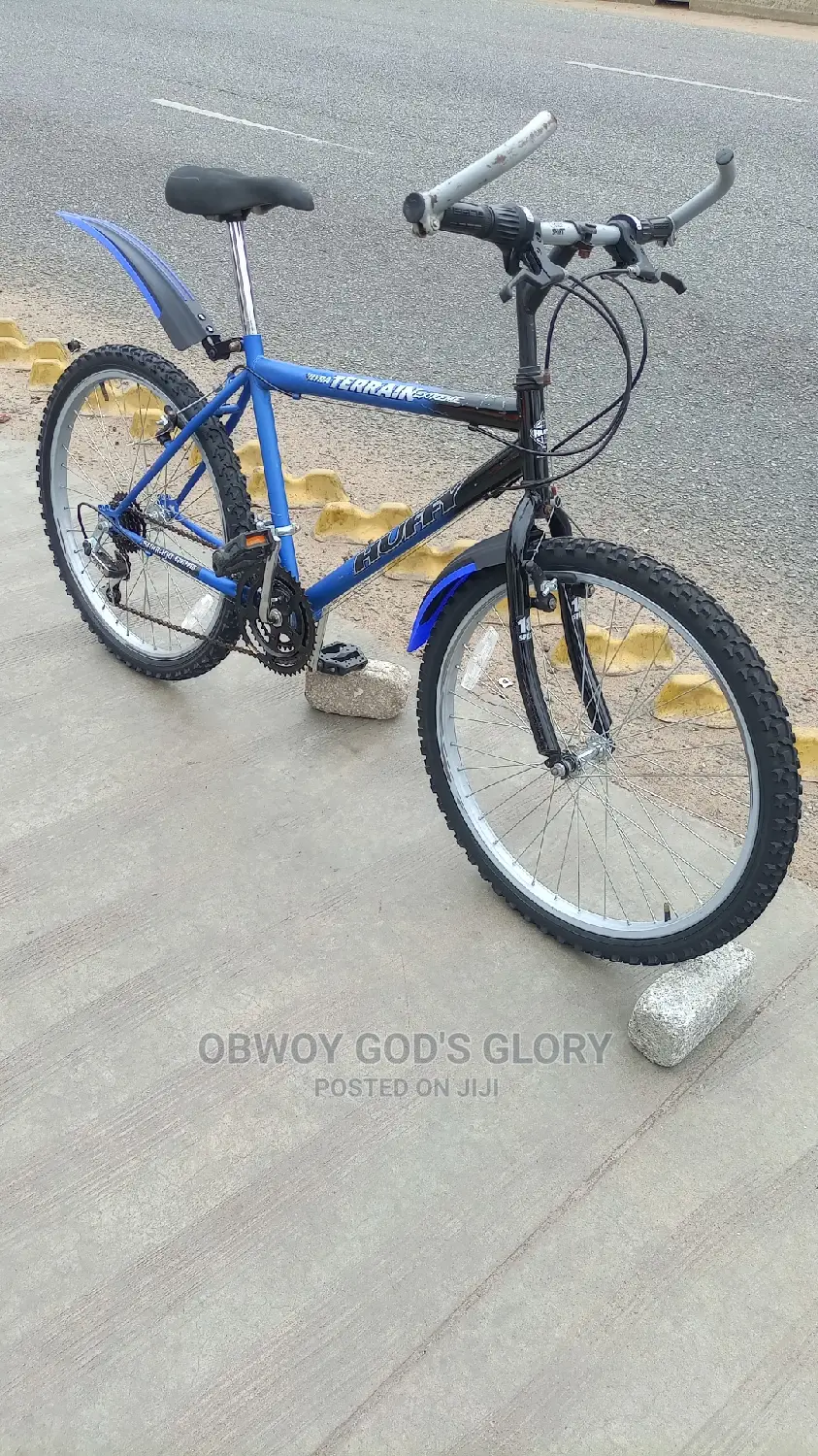 Sporty Mountain Biking