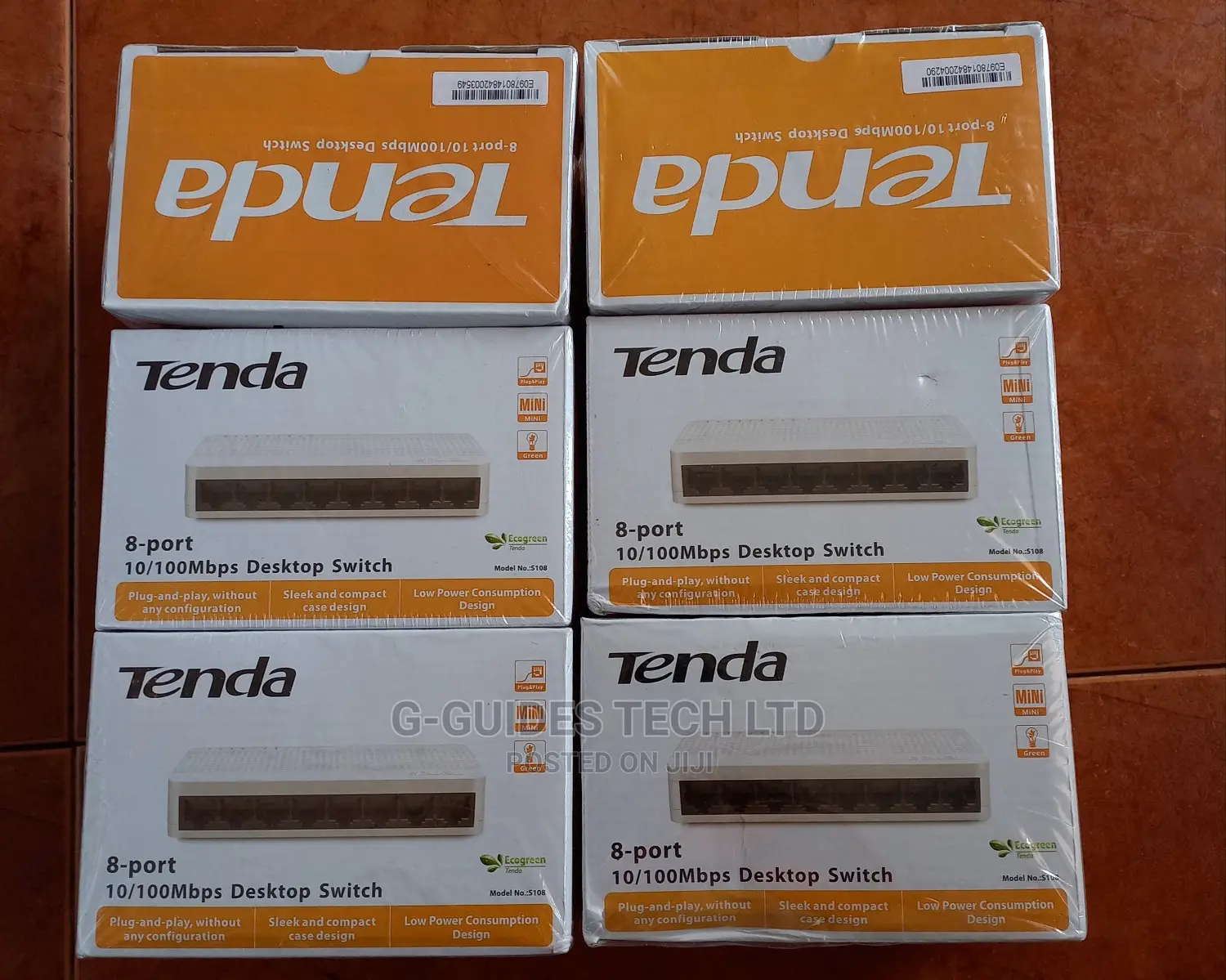 Tenda 8-port Switch, 8-PORT 10/100mbps Desktop Switch