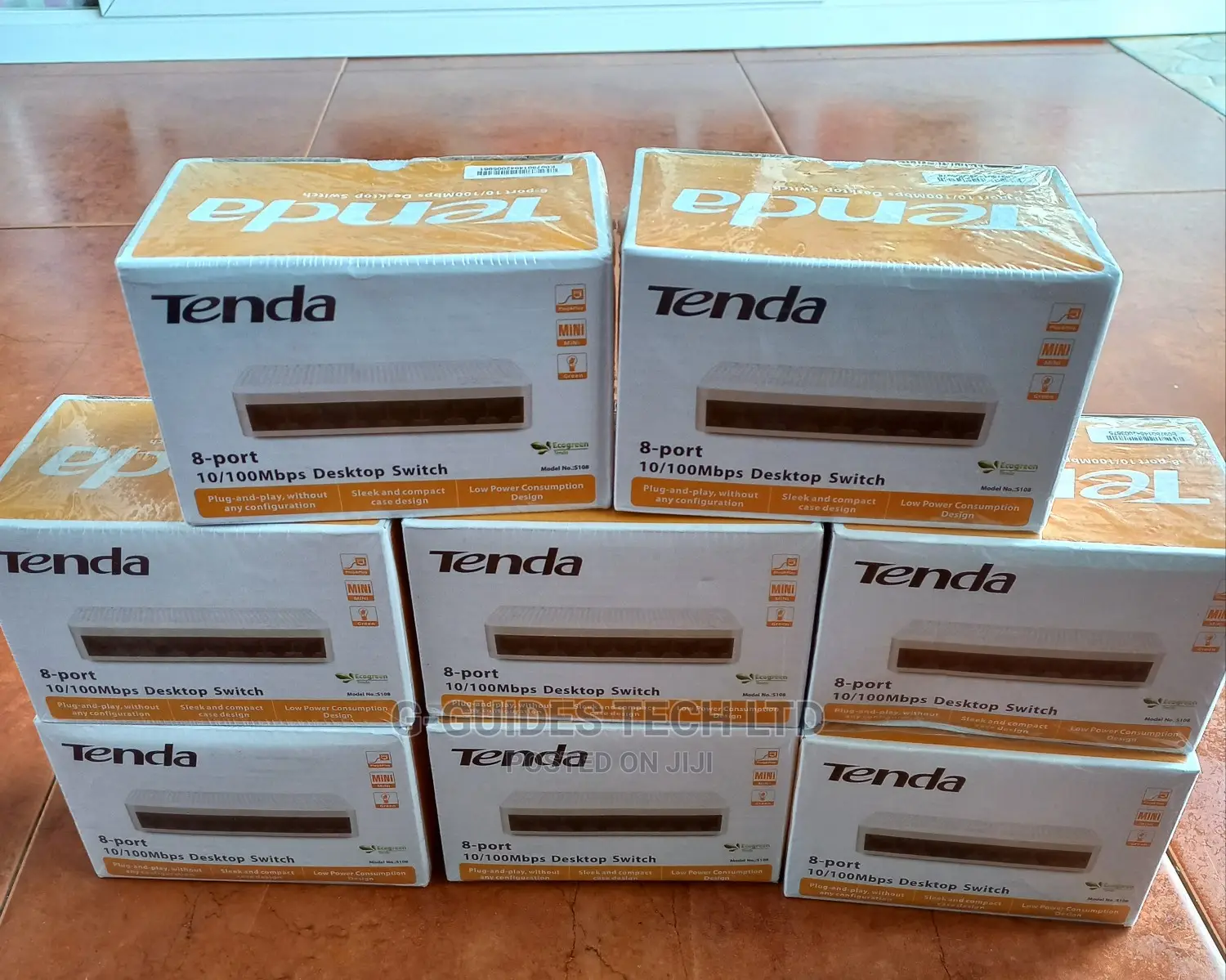 Tenda 8-port Switch, 8-PORT 10/100mbps Desktop Switch