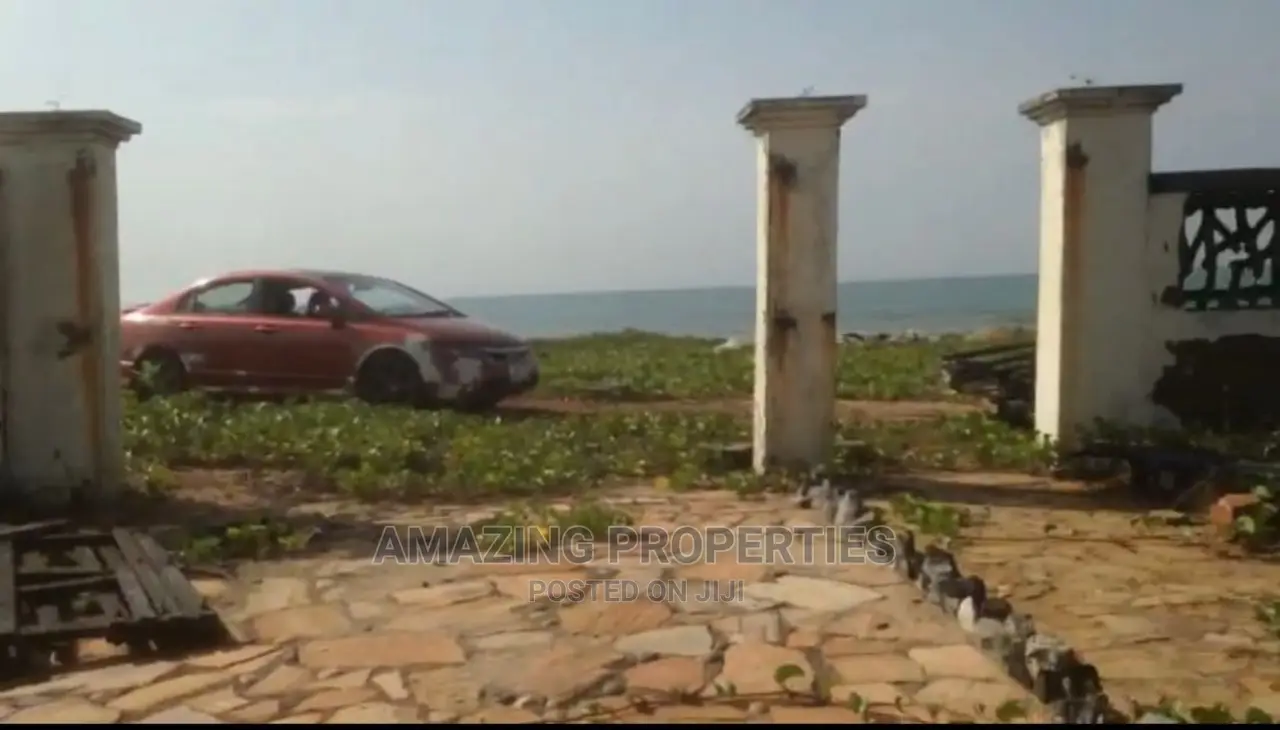 4 Plots Fenced for Sale at Prampram Beachfront
