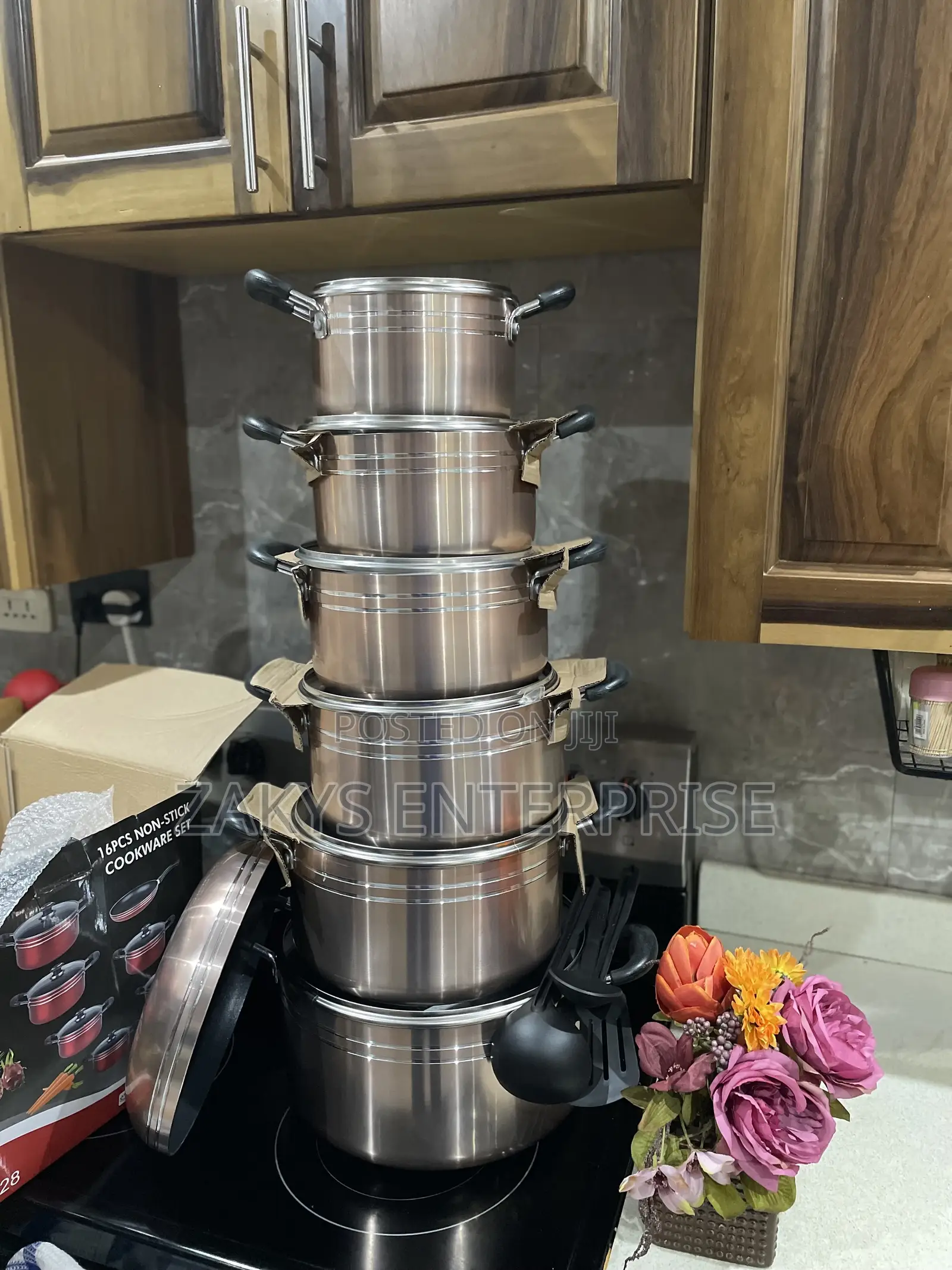 Heavy Non Stick 16pcs Cookware Set