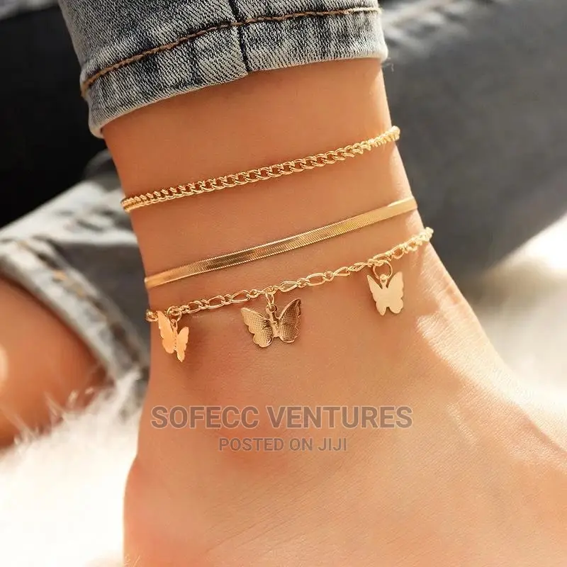 Gold Anklets
