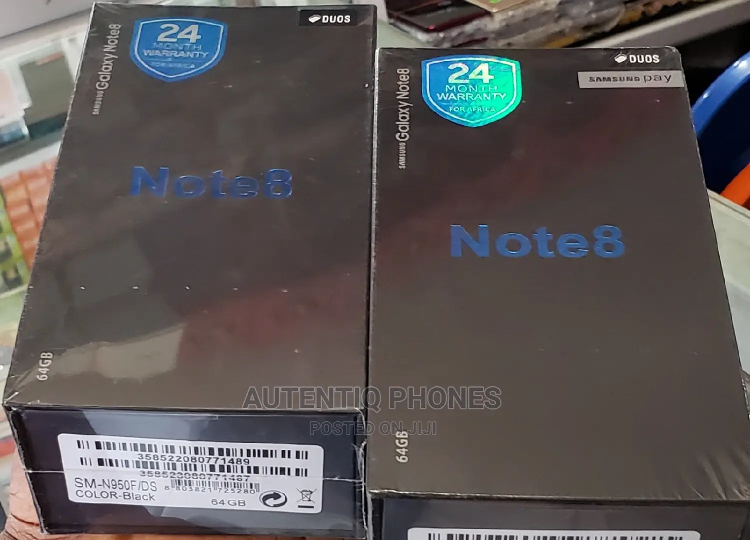 New Samsung Galaxy Note 8 64 GB Black