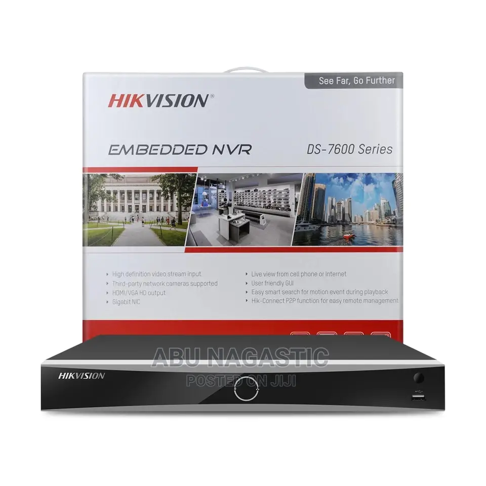 Hikvision 16 NVR Poe 4k