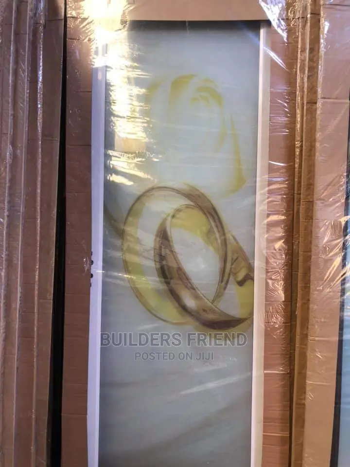 Bathroom Mordern Glass Door+Frame+Lock Set in Box