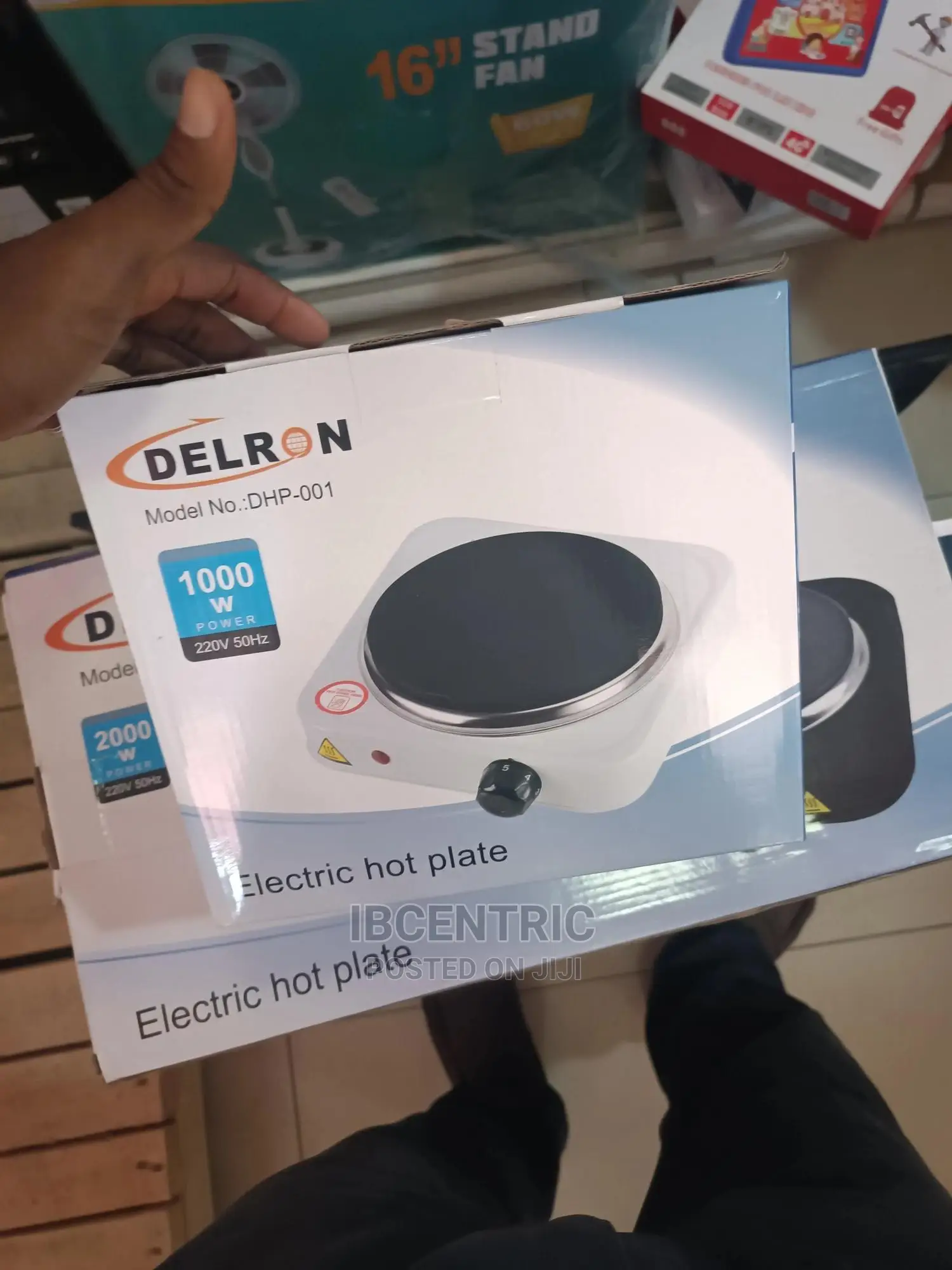 Delron 1 Burner Electric Hot Plate