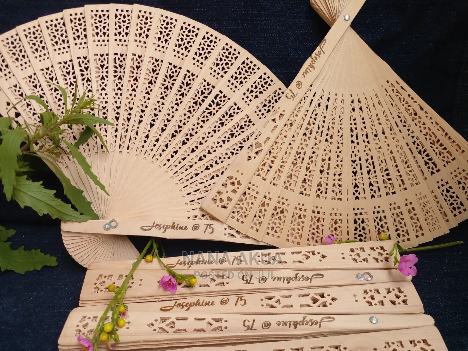 Customized Wooden Fans
