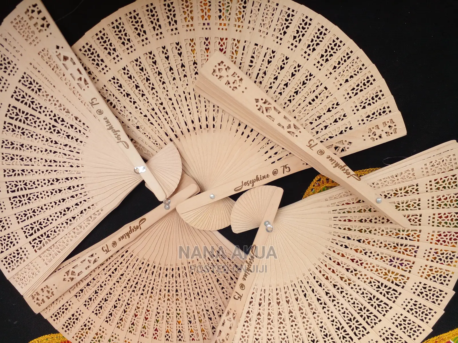 Customized Wooden Fans