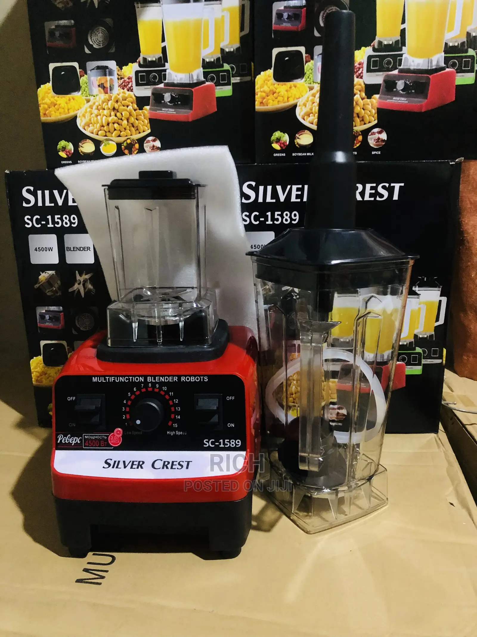 Silver Crest Double Cup 4500watt Blender at Wholesale Prices