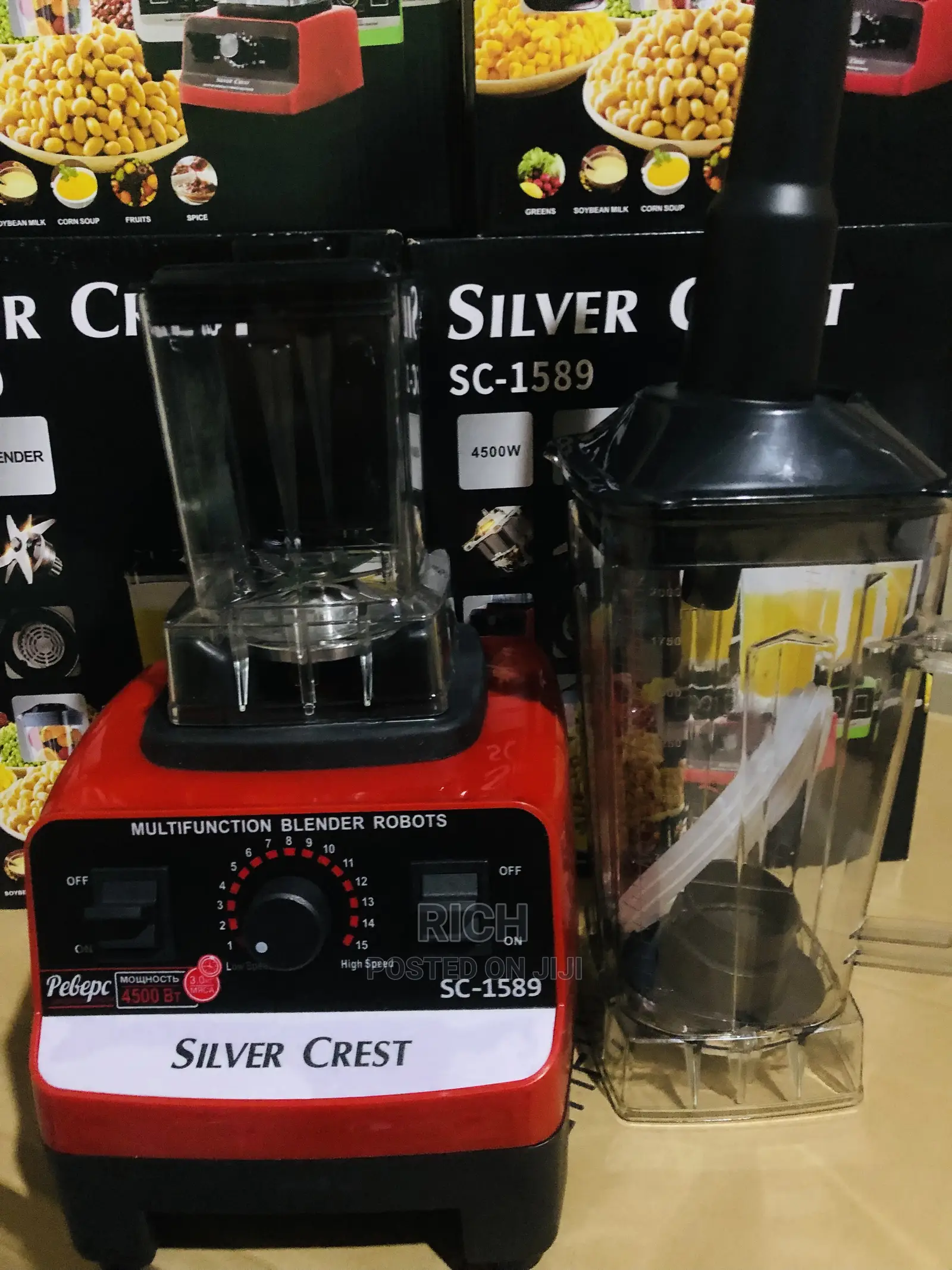 Silver Crest Double Cup 4500watt Blender at Wholesale Prices