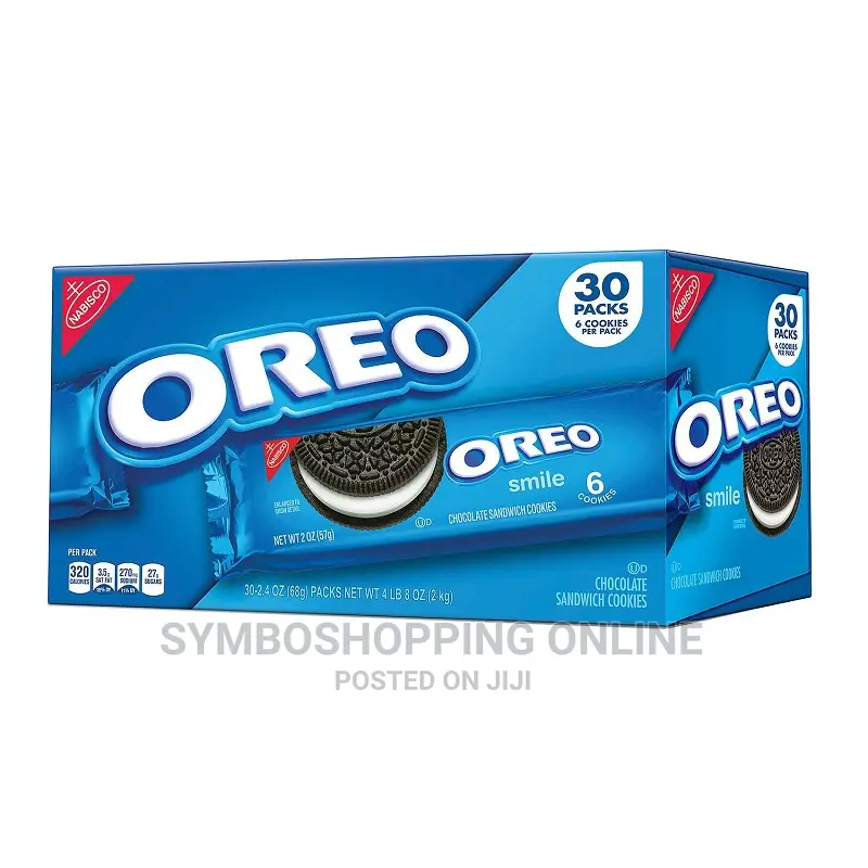 Oreo, 4 Pound (Smile 30 Packs 6 Pieces Each) 180 Cookies