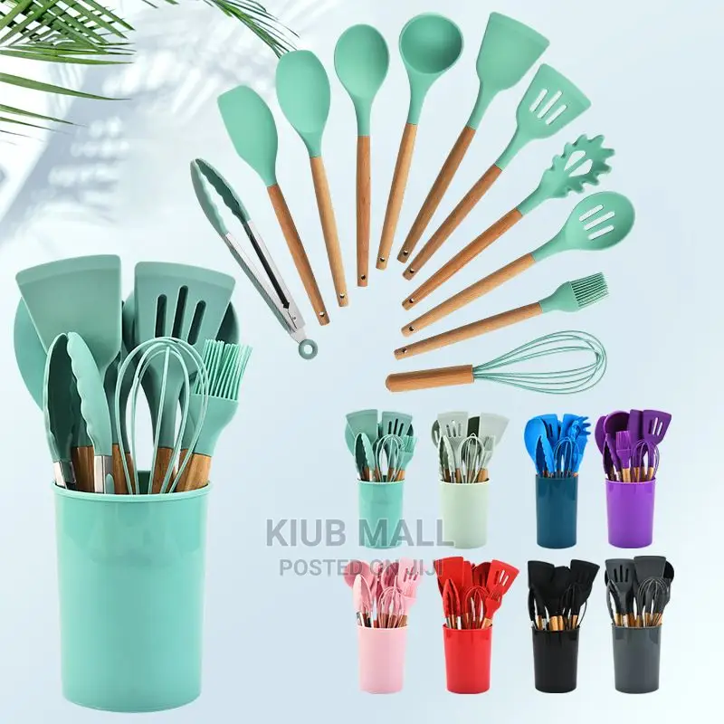Silicon Kitchen Laddle Utensils