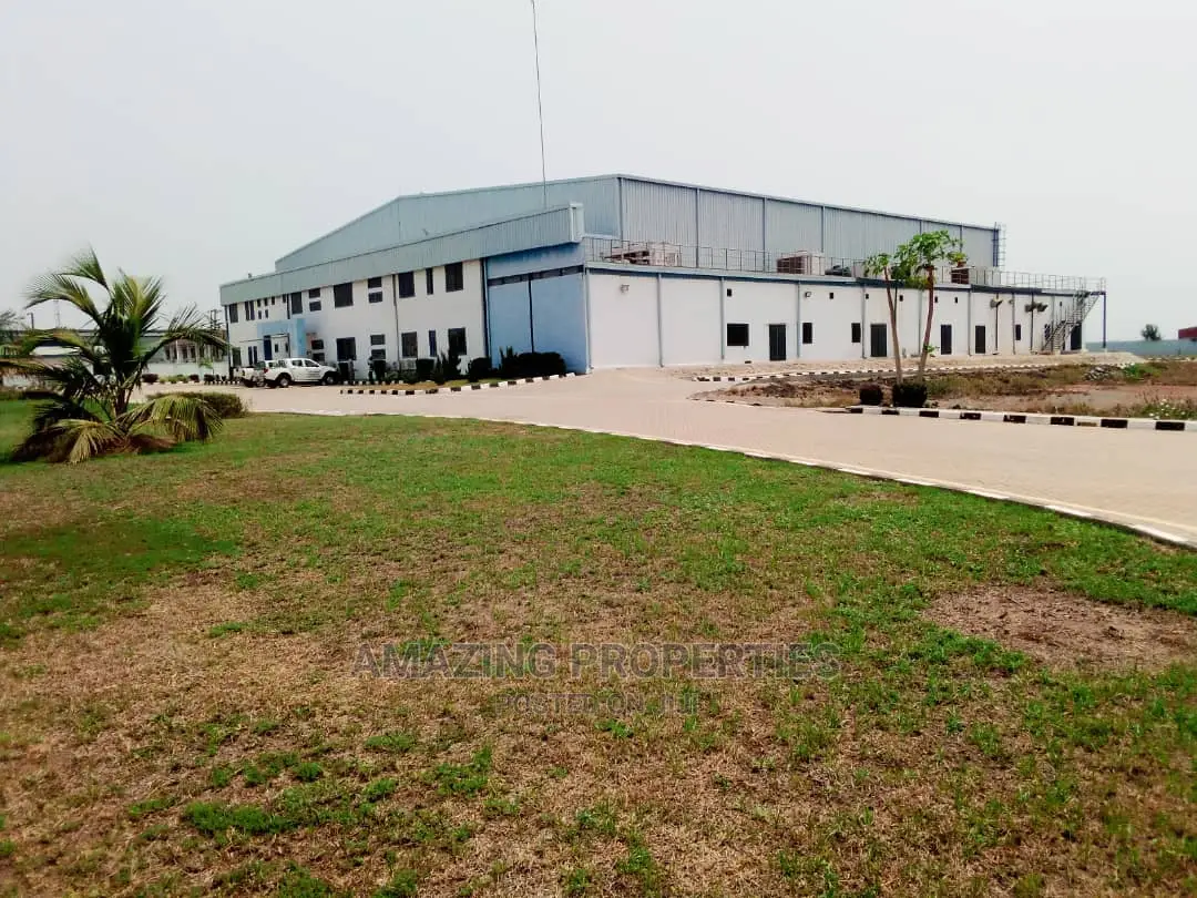 Sale 10acres of Land 4000sqm Warehouse Tema Industrial Area