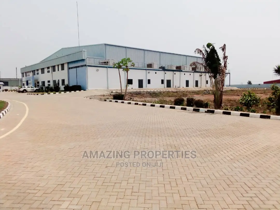 Sale 10acres of Land 4000sqm Warehouse Tema Industrial Area