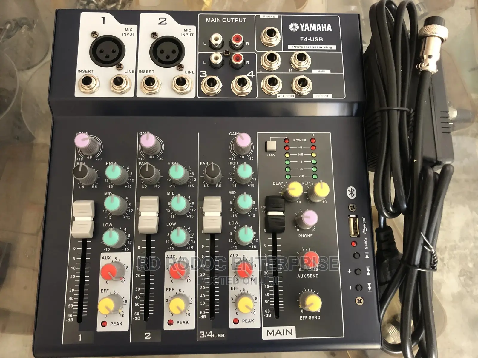 4 Channel Live Mixer