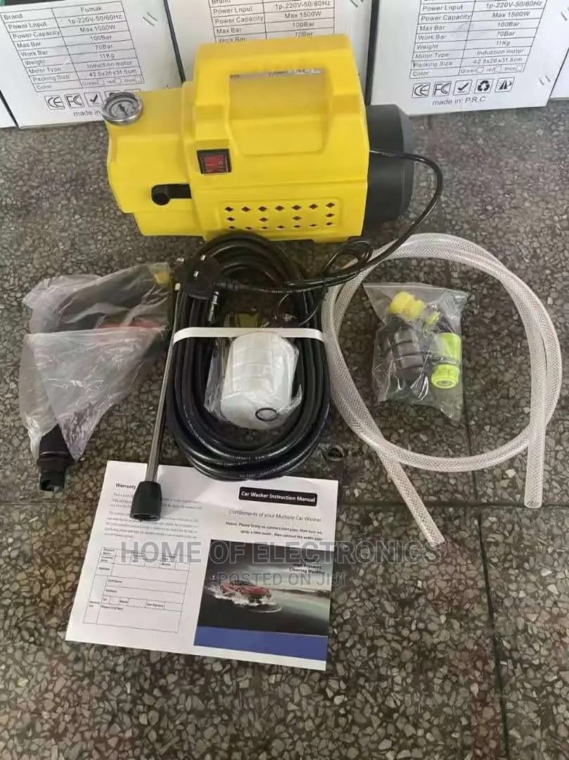 More Advanced High Pressure Car Wash Machine + Spray Gun