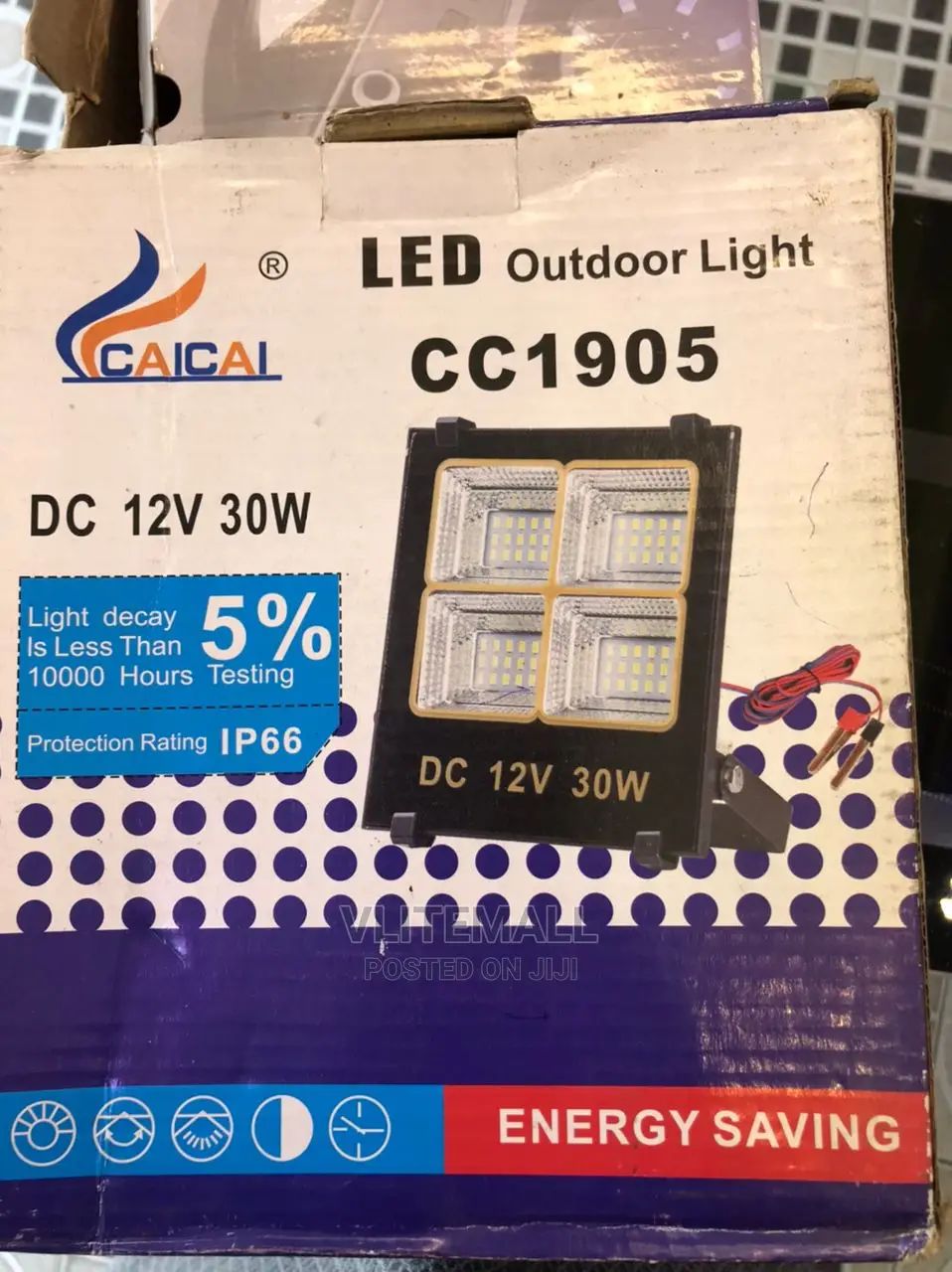 Solar DC Flood Light