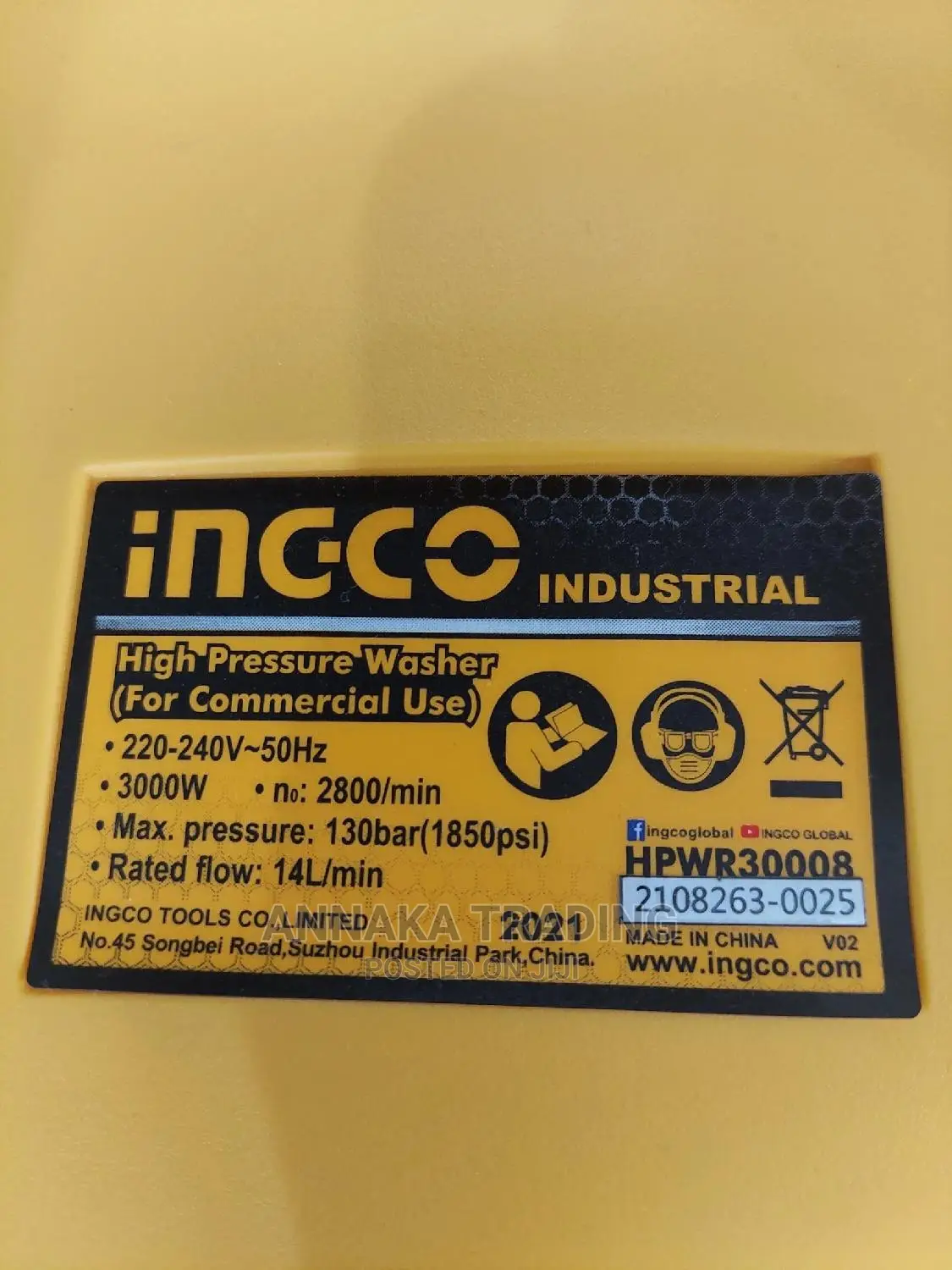 Industrial Pressure Washer