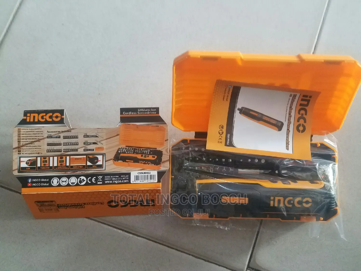 Cordless Screwdriver Lithium-Ion