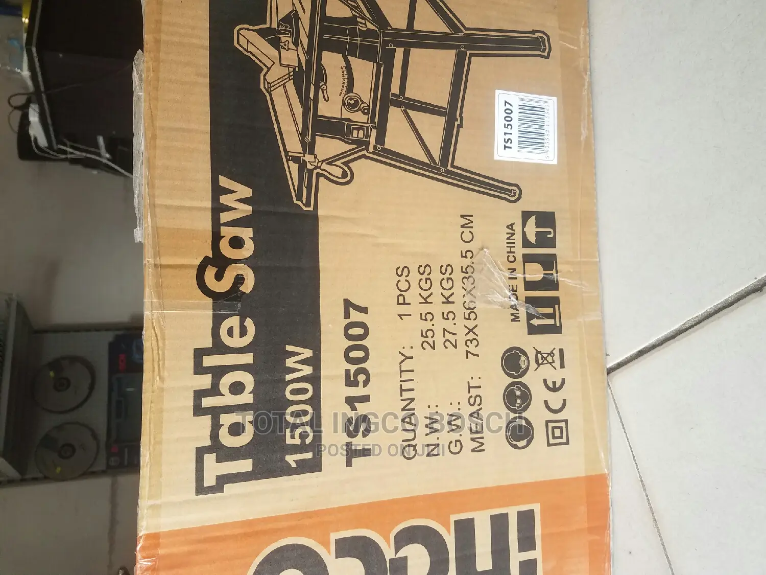 Ingco Table Saw 1500watt