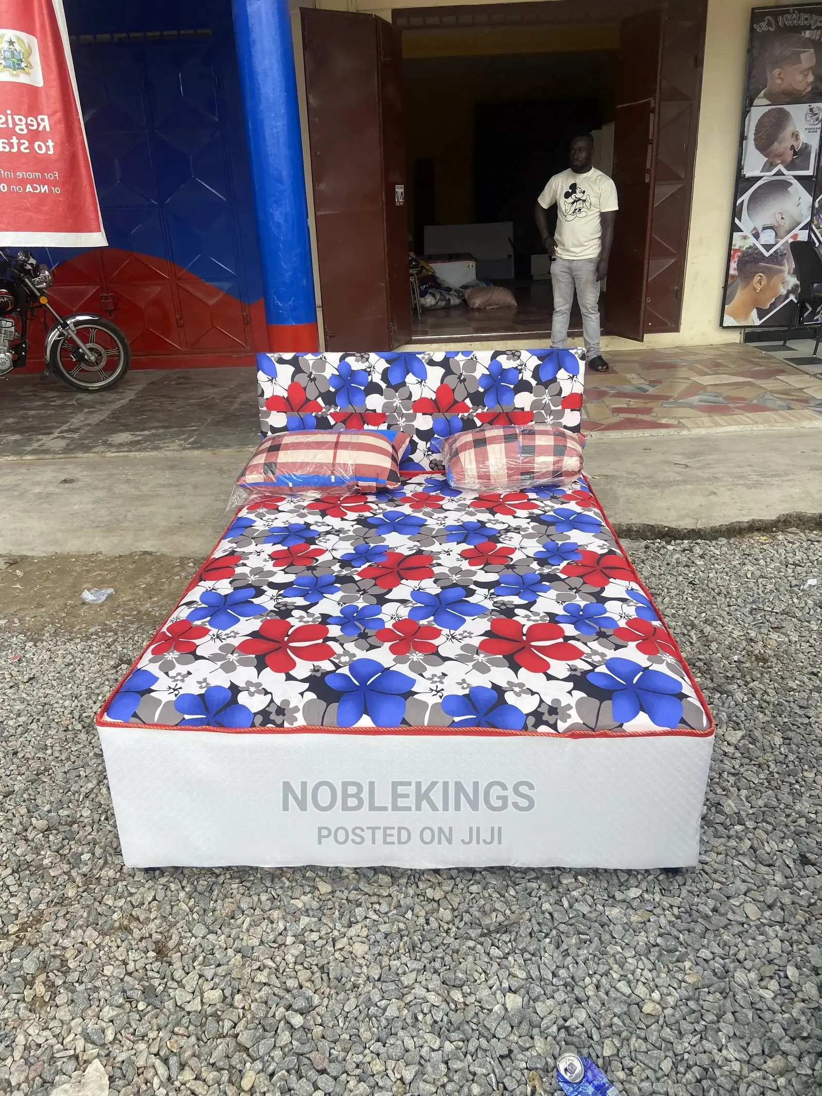 Inbuilt Adepa Double Bed With Mattress