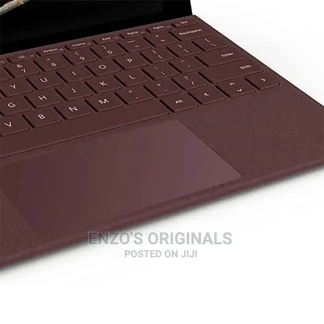 Surface Pro 3 to 7 Signature Keyboard Burgundy Alcantara New