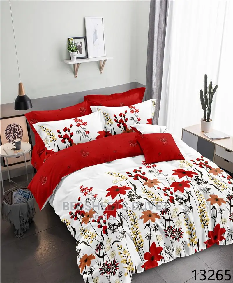 6 Pcs Bedsheet Set