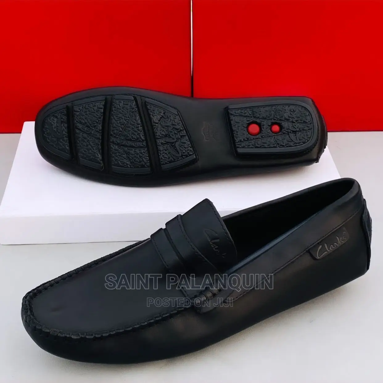 Black Clarks Loafer