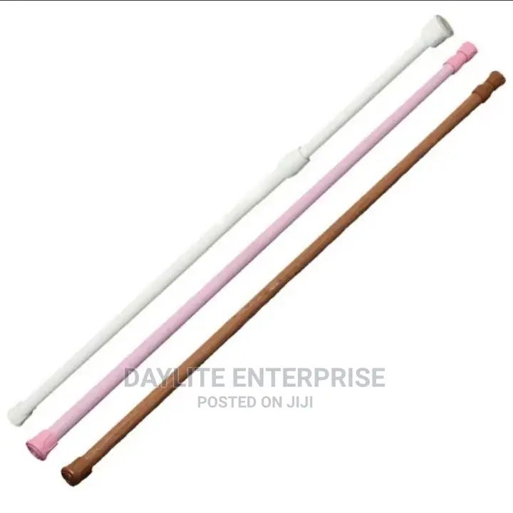 Extension Bathroom Curtain Rod