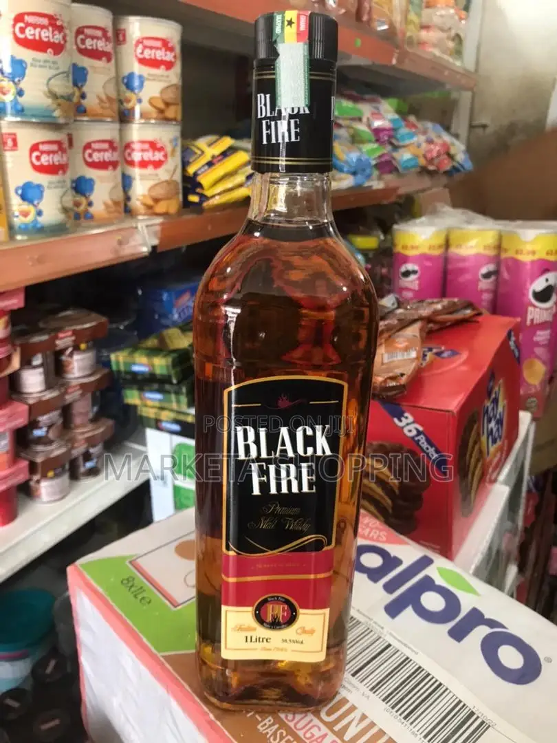 Black Fire Premium Whisky 1l