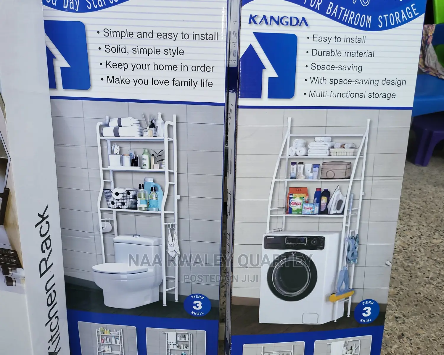 Toilet and Washing Machine Racks