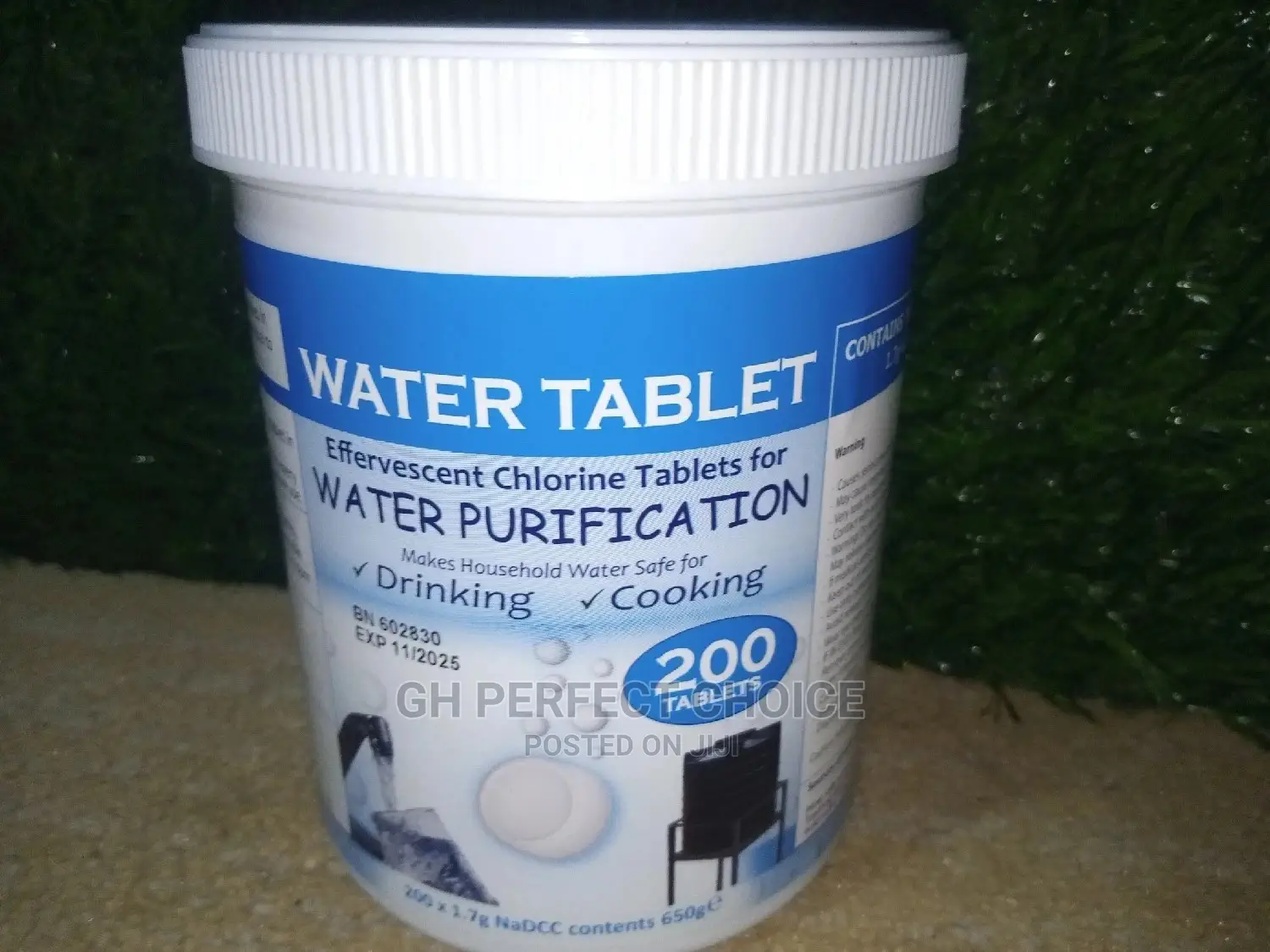 200 in Pack Chlorine Tablets - Water Purification Tablet