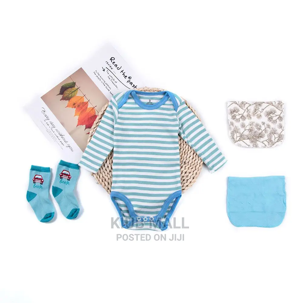 4 Pieces Romper Plus 6 Towel