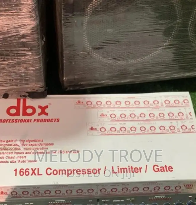Dbx 166xl Dual Compressor Limiter Gate