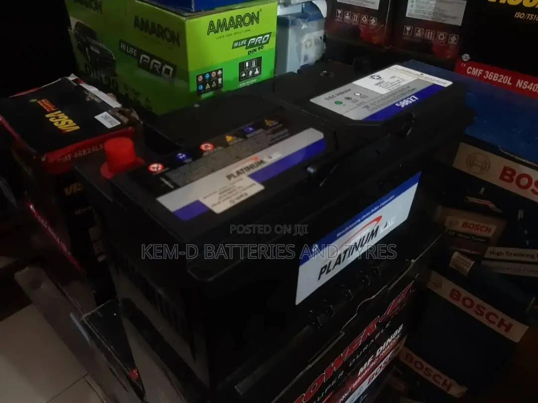 17 Plates Platinum Battery - Free Delivery