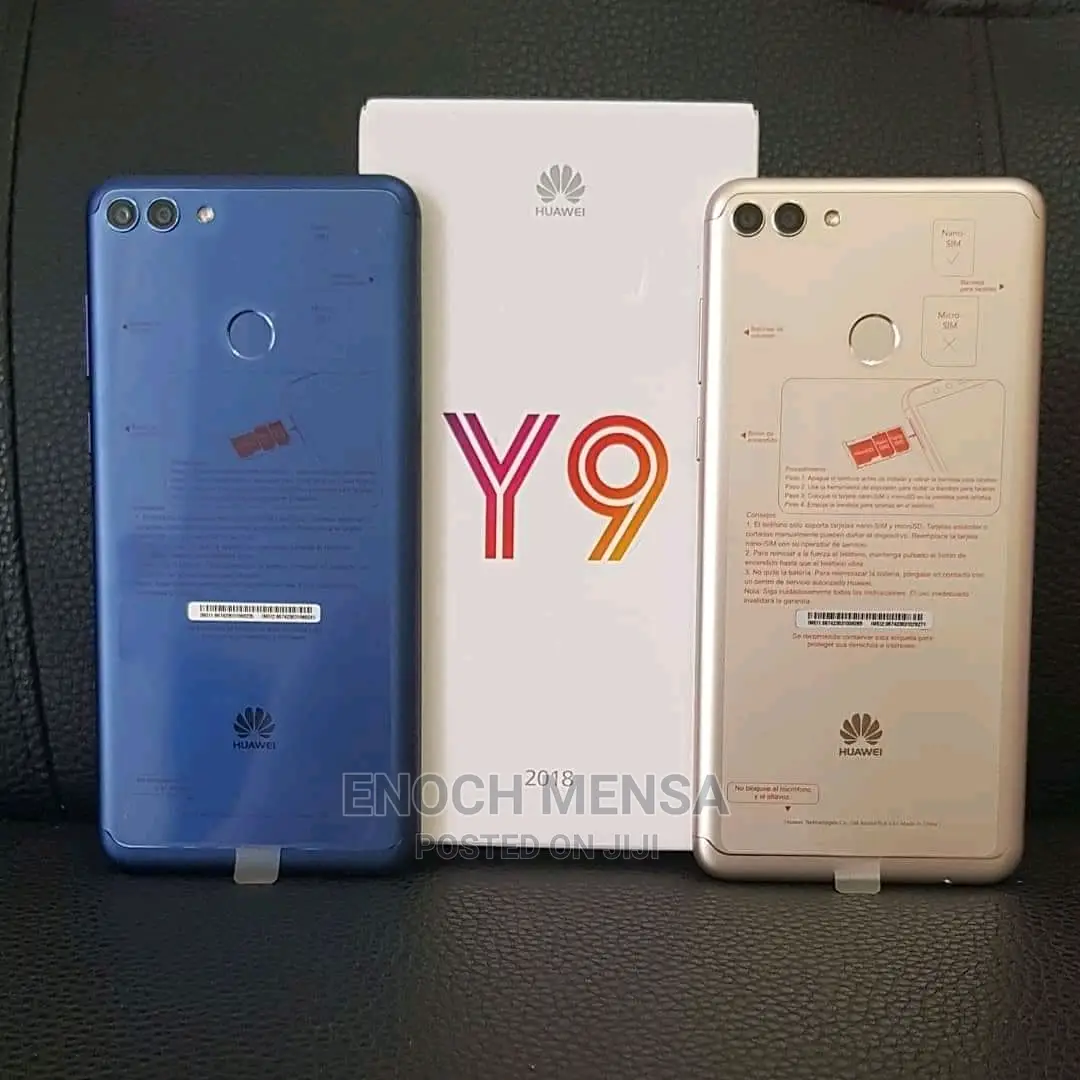 New Huawei Y9 2018 128 GB Gold