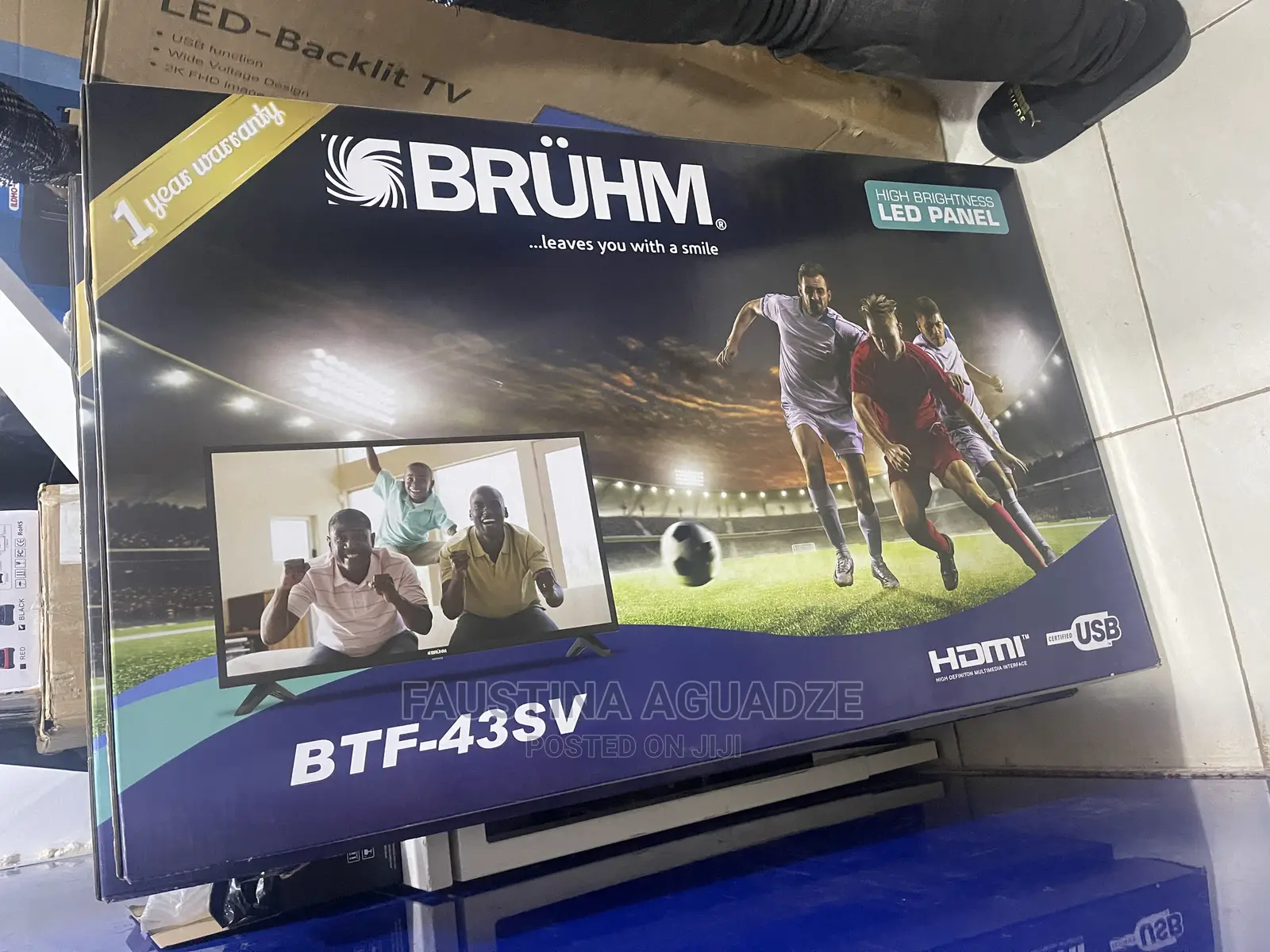 Bruhm 43” Smart Tv