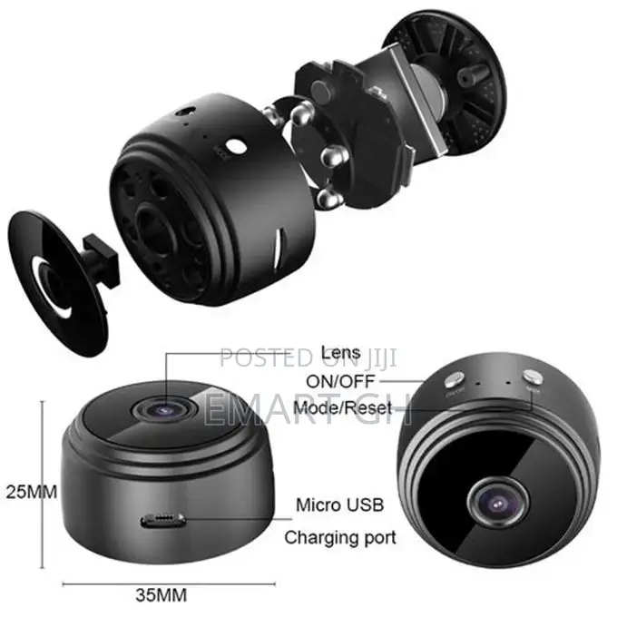 Mini Wireless Hidden Camera Wifi Remote Security Cameras